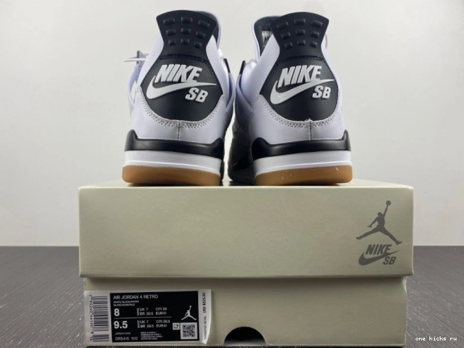 Rep Onekick DR5415-100 x SB Jordan 4 Air Nike 0713